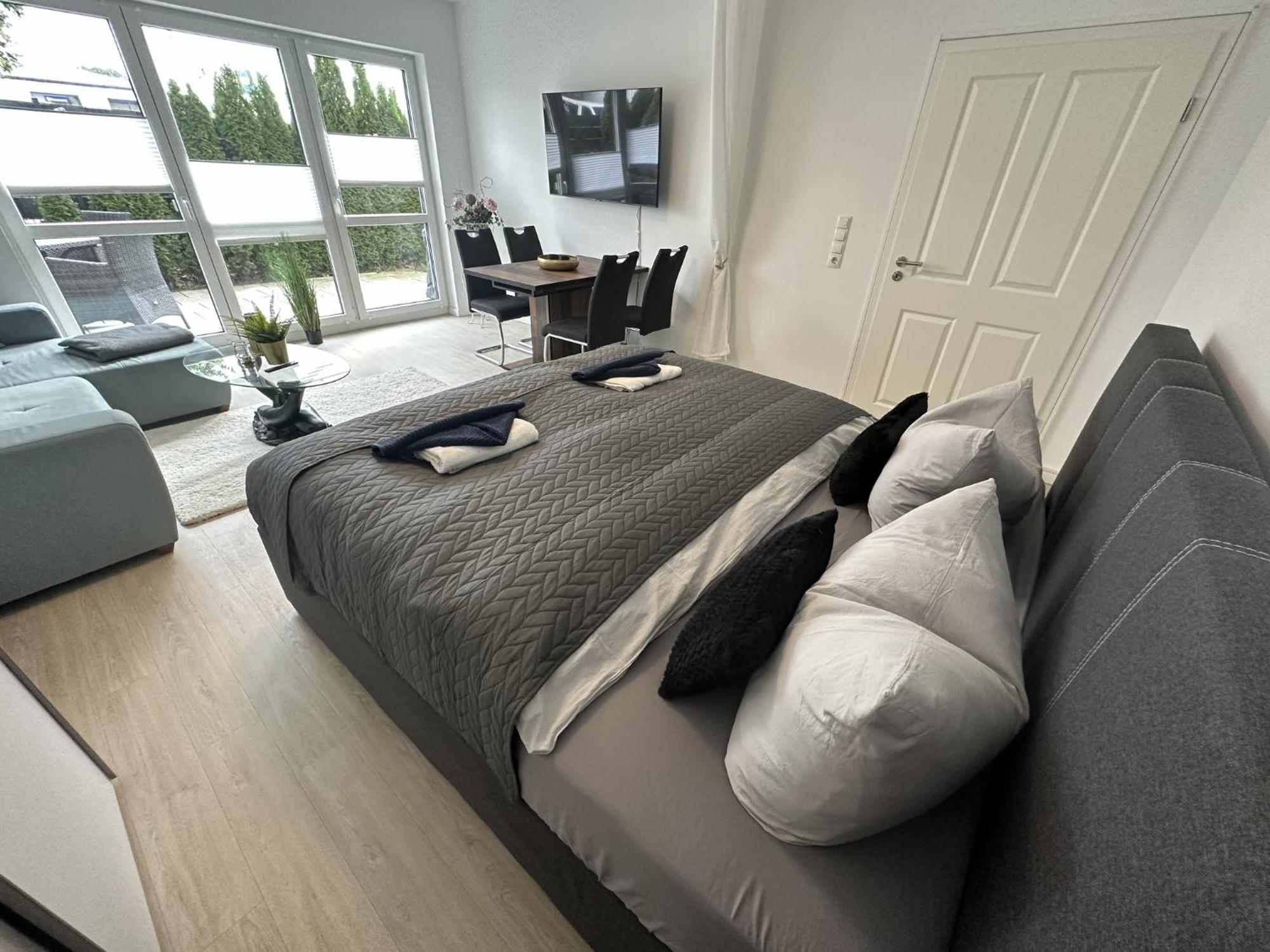 Ferienwohnung Seestern **** Rostock Dış mekan fotoğraf